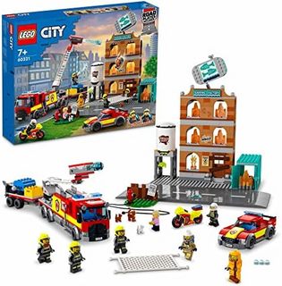 LEGO 乐高 レゴ(LEGO) 城市系列 英勇消防队 拼装积木玩具 60321