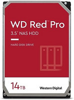 西部数据 西数 14TB WD 红色 Pro NAS 内置硬盘 - 7200 RPM,SATA 6 Gb/s,CMR,512 MB 缓存,3.5 英寸 -WD142KFGX