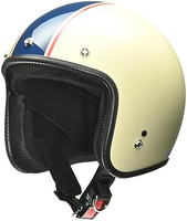 LEAD 摩托车头盔 JET GRENVER 象牙色/藏青色 均码 -