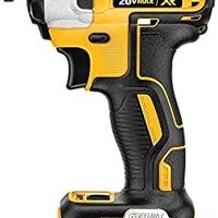 DEWALT 得伟 20V MAX XR 冲击起子，无刷，3速，1/4英寸（约2.54/10.16厘米），仅工具（DCF887B）