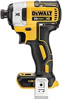 DEWALT 得伟 20V MAX XR 冲击起子，无刷，3速，1/4英寸（约2.54/10.16厘米），仅工具（DCF887B）