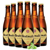 Westmalle 西麦尔 精烈精酿 高度 修道士啤酒 比利时进口 330ML*6 西麦尔三料啤酒