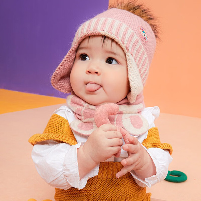 kocotree kk树 儿童围巾套头围脖