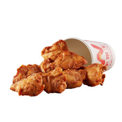 w华莱士沈阳卤辣脆鸡架桶8颗装夜宵宵夜电子券兑换券核销券