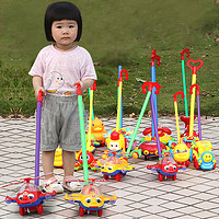 DI BEI JIA 迪贝佳 儿童学步手推飞机玩具宝宝婴儿单杆推推乐1-2岁3岁学走路带响铃