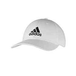 adidas 阿迪达斯 运动帽男女帽休闲帽遮阳白色棒球帽FK0890