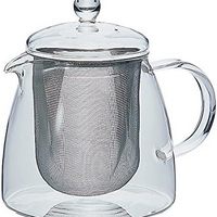HARIO 茶壶 玻璃材质 700 毫 升 白色