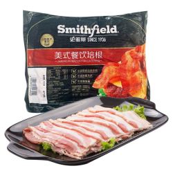 Smithfield 美式餐饮培根 800g原切早餐培根披萨肉食品囤货囤