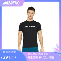 MAMMUT 猛犸象 Core T-Shirt 男士轻便透气柔软时尚短袖