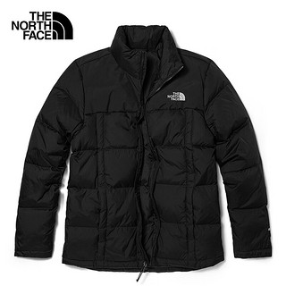 北面（The North Face）羽绒服男款防泼水550蓬保暖防泼水外套81QN JK3/黑色 M/170