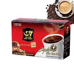 G7 COFFEE 中原咖啡 美式萃取速溶纯黑咖啡 15包