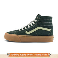 VANS范斯 SK8-Hi Tapered VR3轻便生胶底男鞋女鞋板鞋 绿色 37