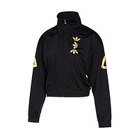 adidas ORIGINALS 三叶草气质简约时尚女装夹克立领外套后背大logo