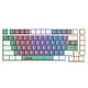 ONIKUMA G52 有线机械键盘 82键 青轴