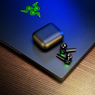 RAZER 雷蛇 战锤狂鲨真无线X蓝牙入耳手机游戏运动耳机降噪