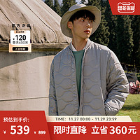 new balance NB23男女同款早秋潮流百搭运动夹棉外套 BK AMJ33342 2XL