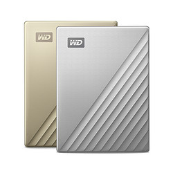 Western Digital 西部数据 WD西数移动硬盘1T 2T 4T 5T外接电脑笔记本外置加密TypeC