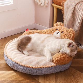 Hoopet 猫窝四季通用狗窝小型犬宠物用品沙发猫咪睡觉的垫子冬季保暖猫床