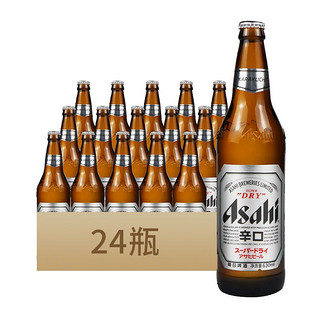 Asahi 朝日啤酒 超爽系列生啤酒630mlx12瓶瓶装鲜啤酒