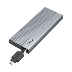 Lexar 雷克沙 E6 M.2 NVMe SSD移动硬盘盒Type-C 3.2外置盒E10