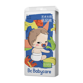 babycare 艺术大师薄柔婴儿纸尿裤XL42片