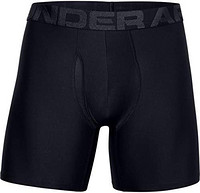 安德玛 Tech 男士6英寸（15.24约厘米）平角内裤（2件装）L号