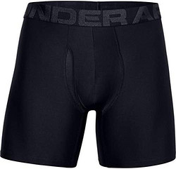UNDER ARMOUR 安德玛 Tech 男士6英寸（15.24约厘米）平角内裤（2件装）L号