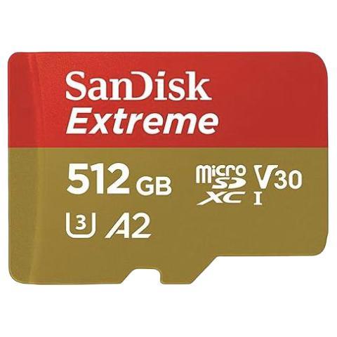 黑五返场：SanDisk 闪迪 Extreme 至尊极速移动系列 MicroSD存储卡 512GB（U3、V30、A2）