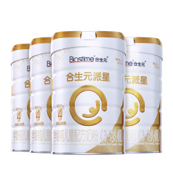 合生元 派星4段儿童配方成长奶粉四段800g4罐装