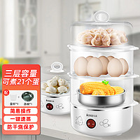 CHIGO 志高 宿舍家用防干烧煮蛋器蒸蛋热菜早餐电蒸锅