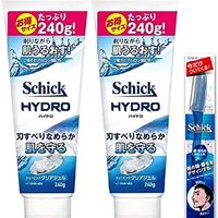 Schick 舒适 高卓 剃须凝胶 おまけ付き240g×2個