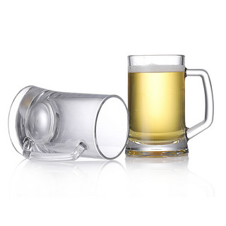 帕莎帕琦 进口啤酒杯玻璃杯家用水杯扎啤杯马克杯欧式酒吧