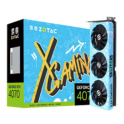 ZOTAC 索泰 显卡/N卡/台式机 RTX4070 X-GAMING OC HA