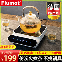 Flumot 德国煮茶器家用小型电茶炉办公室煮茶壶电陶炉茶具电磁炉养生壶