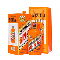 MOUTAI 茅台 生肖系列 辛丑牛年 2021年 53度 酱香型白酒 500ml 单瓶装