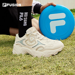 FILA 斐乐 FUSION斐乐潮牌飞脊鞋运动鞋男女夏季潮流老爹鞋