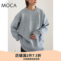 SELECT MOCA彩色混色柔软针织艺术感设计T恤毛衣日本直邮10009687