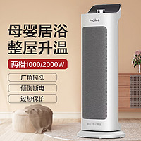 Haier 海尔 电暖器HN2013家用取暖器便携速热暖风机摇头节能低噪电暖气