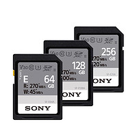 SONY 索尼 SF-E64A 高速sd卡佳能索尼单反微单相机内存卡