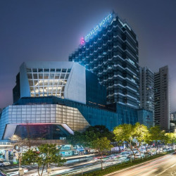 对面就是春熙路！清明/周末不加价！成都美豪R酒店(春熙路太古里店) 静谧小厢房2晚连住