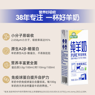 YB 御宝 羊奶 纯山羊奶纯鲜奶整箱儿童孕妇中老年早餐正品官方旗舰店