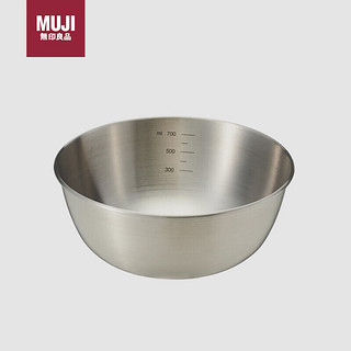 MUJI 無印良品 无印良品 不锈钢盆 直径16*高6.5cm