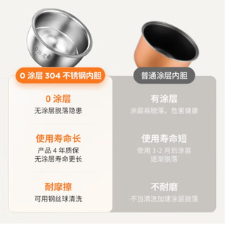  Joyoung/九阳 不锈钢内胆 电饭煲  2L