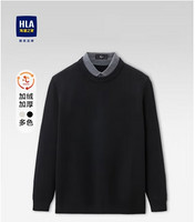 HLA 海澜之家 先锋系列 假两件保暖毛衣针织衫