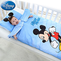 Disney 迪士尼 宝宝婴儿睡袋儿童秋冬厚款防踢被神器中大童被子四季款