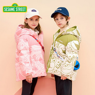 SESAME STREET 芝麻街 儿童加厚羽绒服