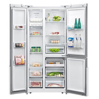 西门子（SIEMENS）509升三开门超薄冰箱嵌入式 风冷无霜 除菌净味大容量变频对开三门电冰箱 KA92NE220C