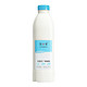 餐后嘉宾：benlai 本来生活 简爱 原味裸酸奶(家庭装) 风味酸乳 1.08kg