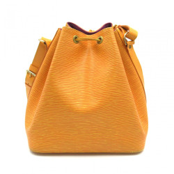 中古lv路易威登女包b级9新petit noe水桶包水波纹手提包brandoff