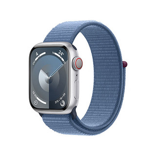 Apple 苹果 Watch S9 蜂窝 铝金属表壳+回环式运动表带